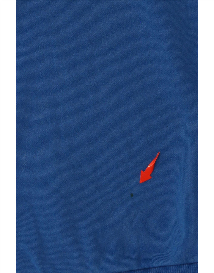 DIESEL Sweat-Shirt Graphique Homme Bleu Moyen Coton