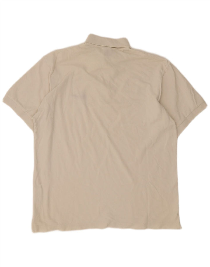 Nike Polo Homme UK 39/41 Blanc Moyen