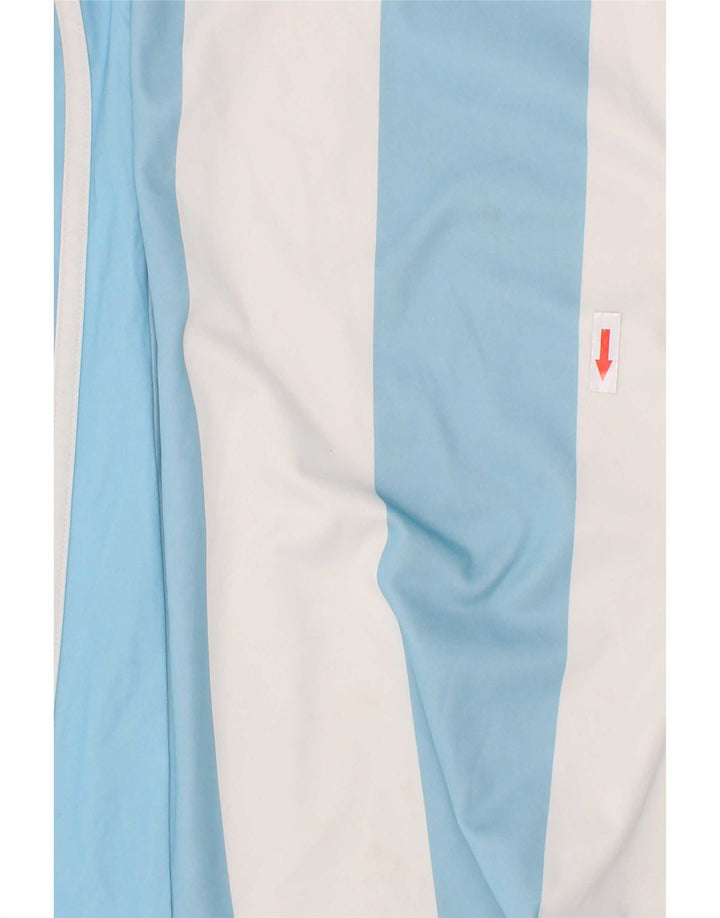 Adidas Garçon Climacool T-Shirt Top 13-14 ans Bleu Rayé Polyester