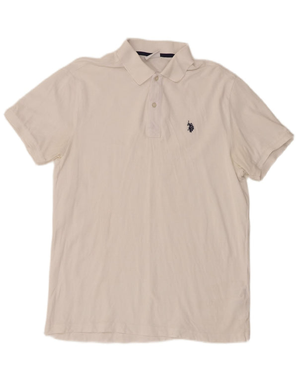 U.S. Polo Assn. Chemise Homme Grand Coton Blanc