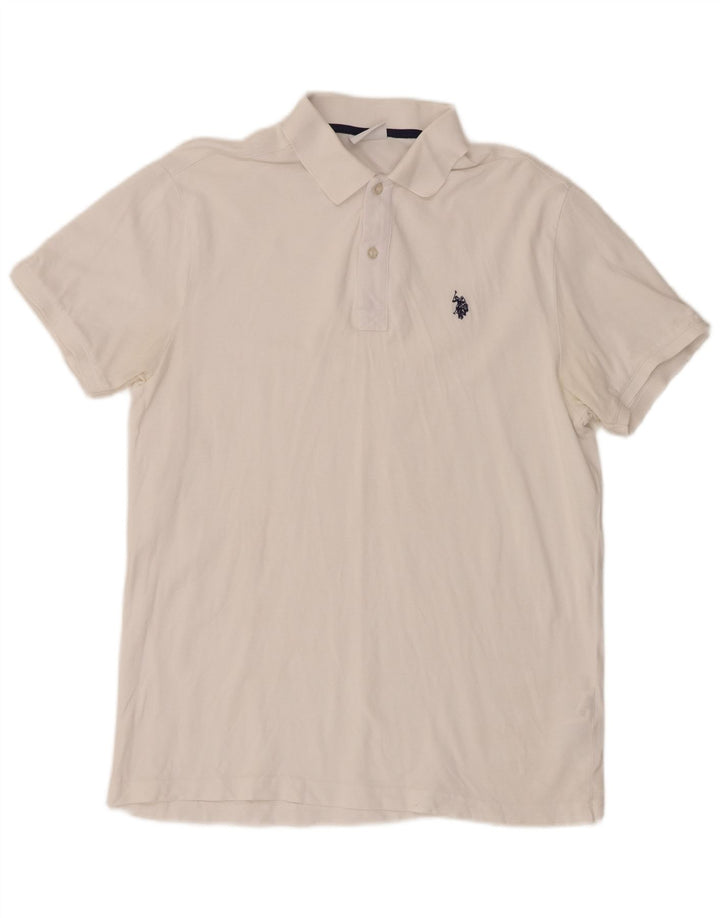 U.S. Polo Assn. Chemise Homme Grand Coton Blanc