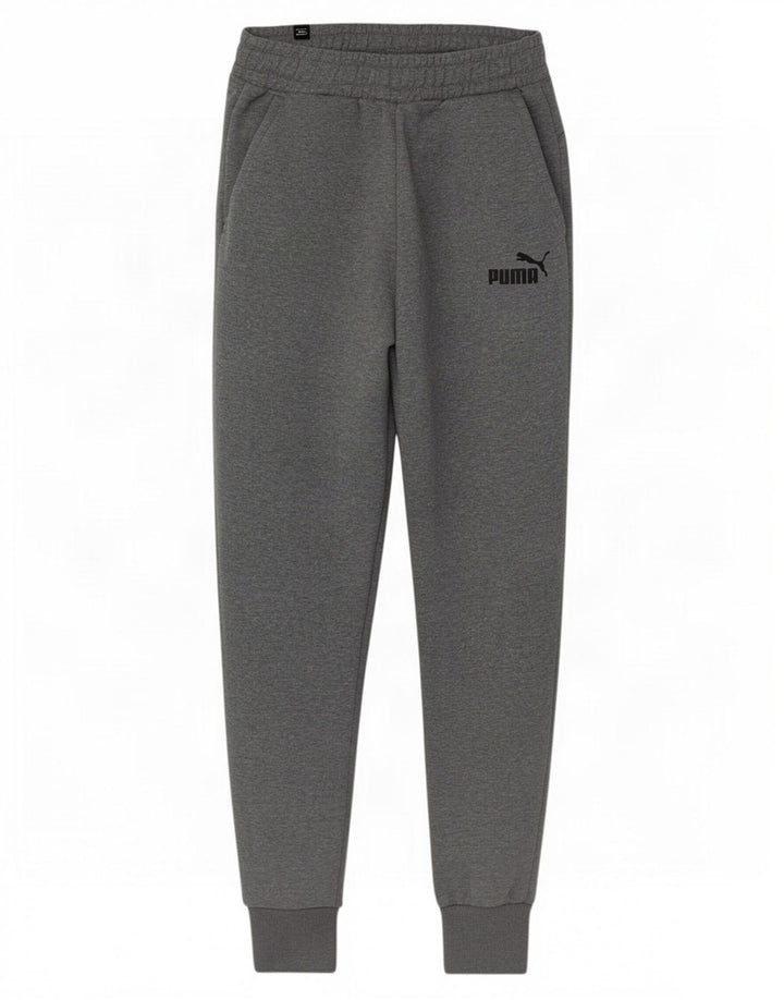 Puma Pantalon de survêtement pour homme en coton gris Small