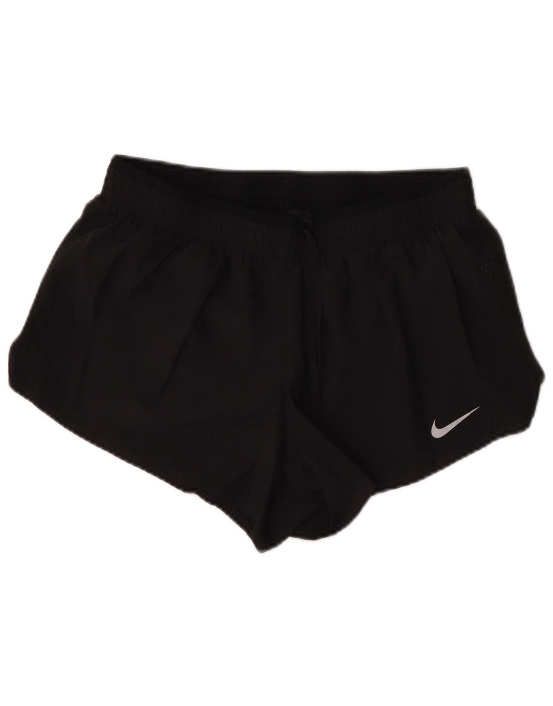 Nike Short de sport Dri Fit pour femme UK 16 Large Noir Polyester