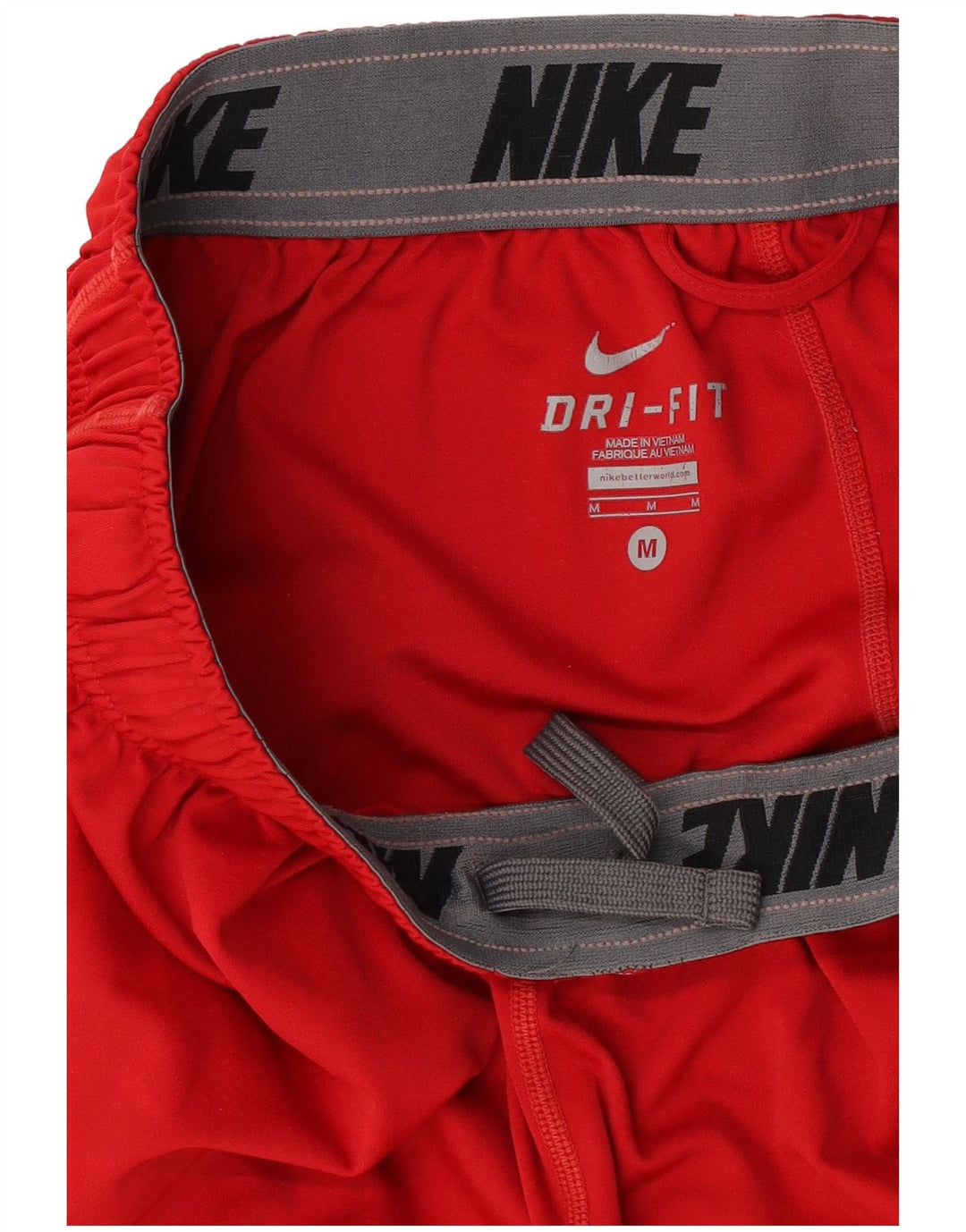 Nike Short de Sport Dri Fit Homme Rouge Moyen