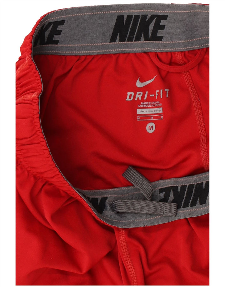Nike Short de Sport Dri Fit Homme Rouge Moyen