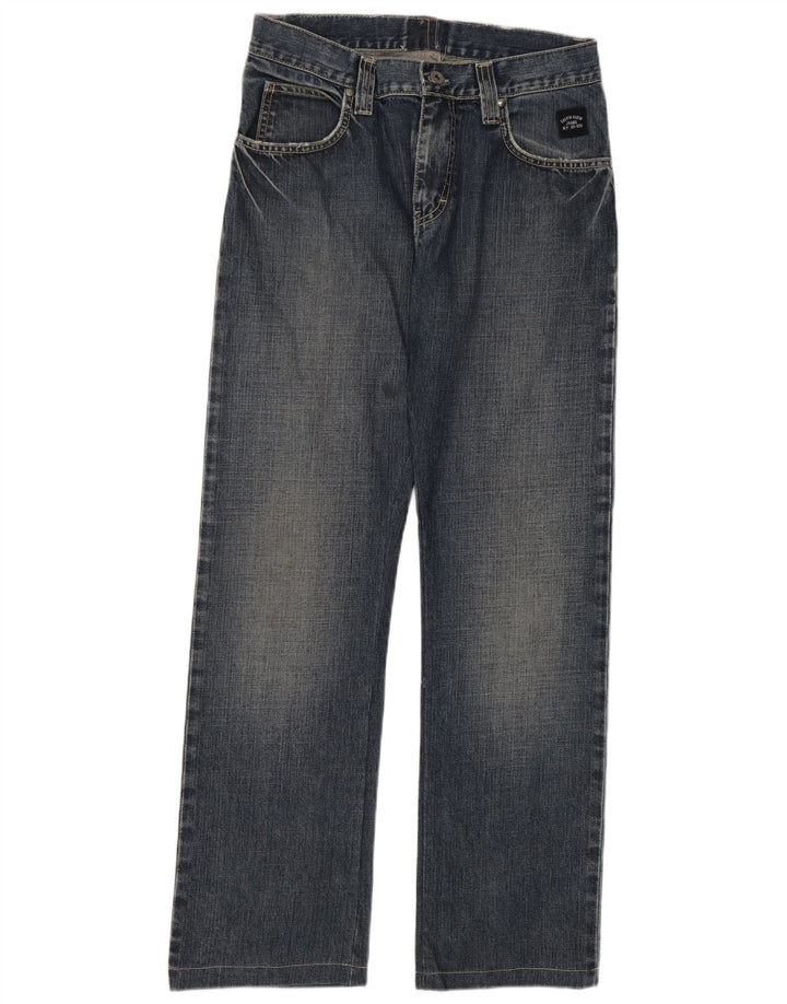 Calvin Klein Jean droit femme W33 L30 bleu coton