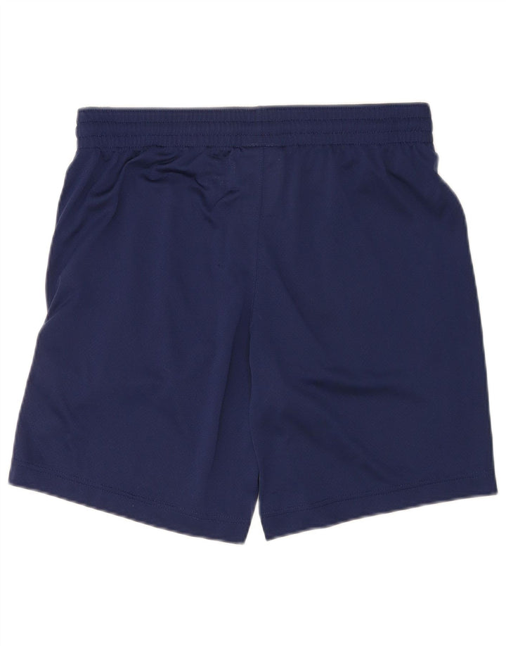 Champion Short de Sport Graphique Homme Bleu Marine Moyen Polyester