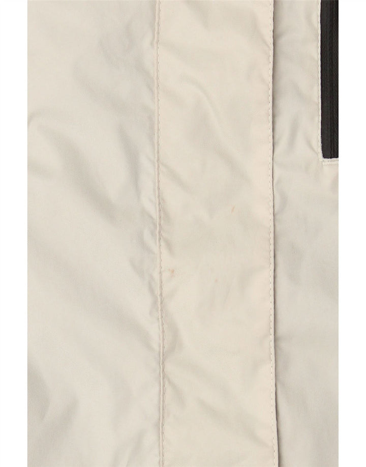 IGUANA Veste coupe-vent à capuche pour femme EU 46 XL Blanc Colorblock