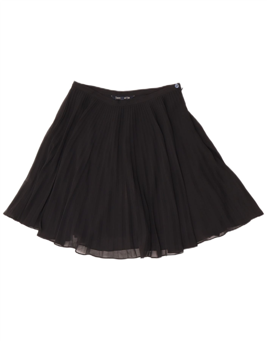 French Connection Mini jupe trapèze pour femme UK 12 Medium W26 Noir