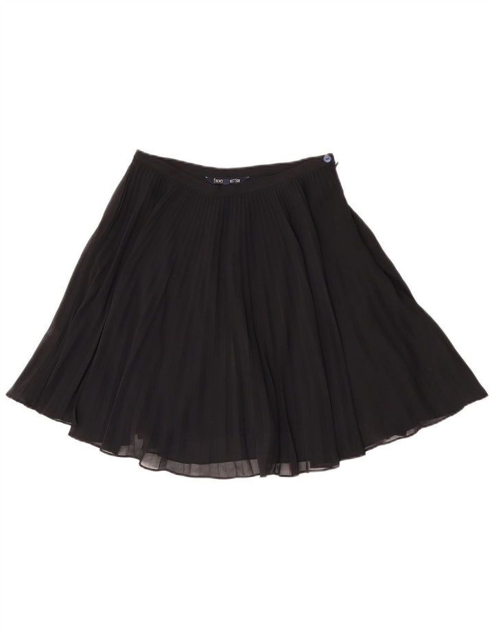 French Connection Mini jupe trapèze pour femme UK 12 Medium W26 Noir