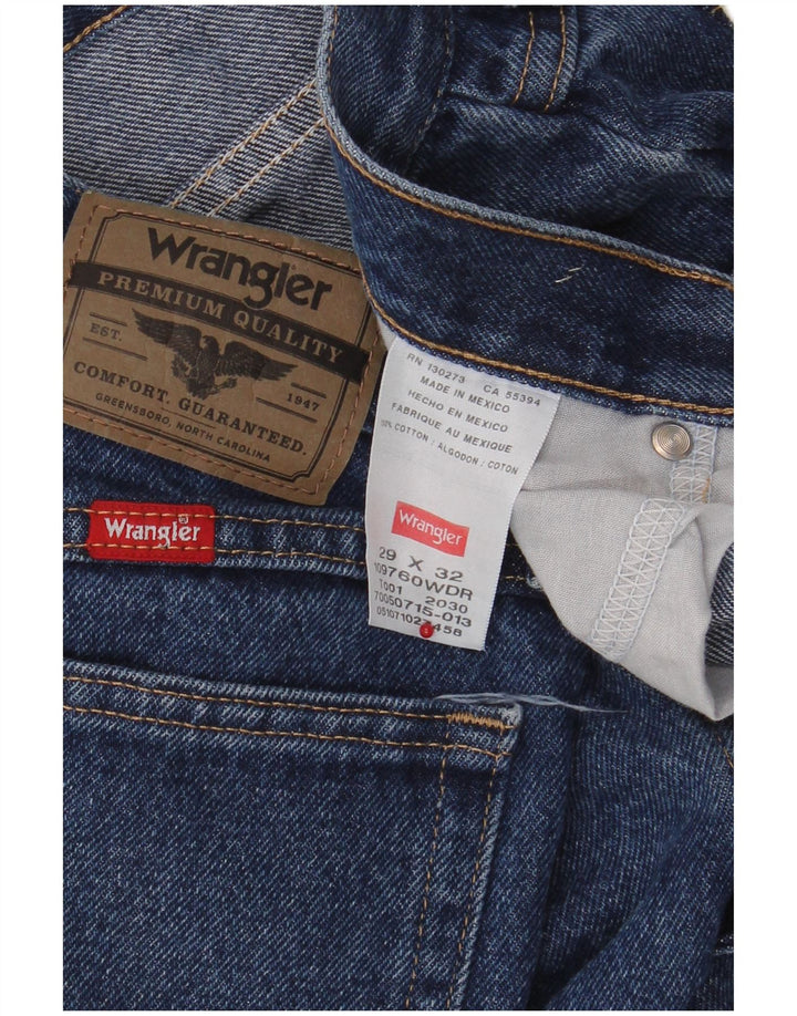 Wrangler Jean droit homme W29 L32 bleu coton