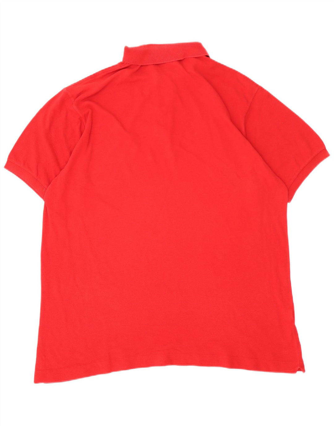 LACOSTE Polo Homme Taille 7 2XL Rouge Coton