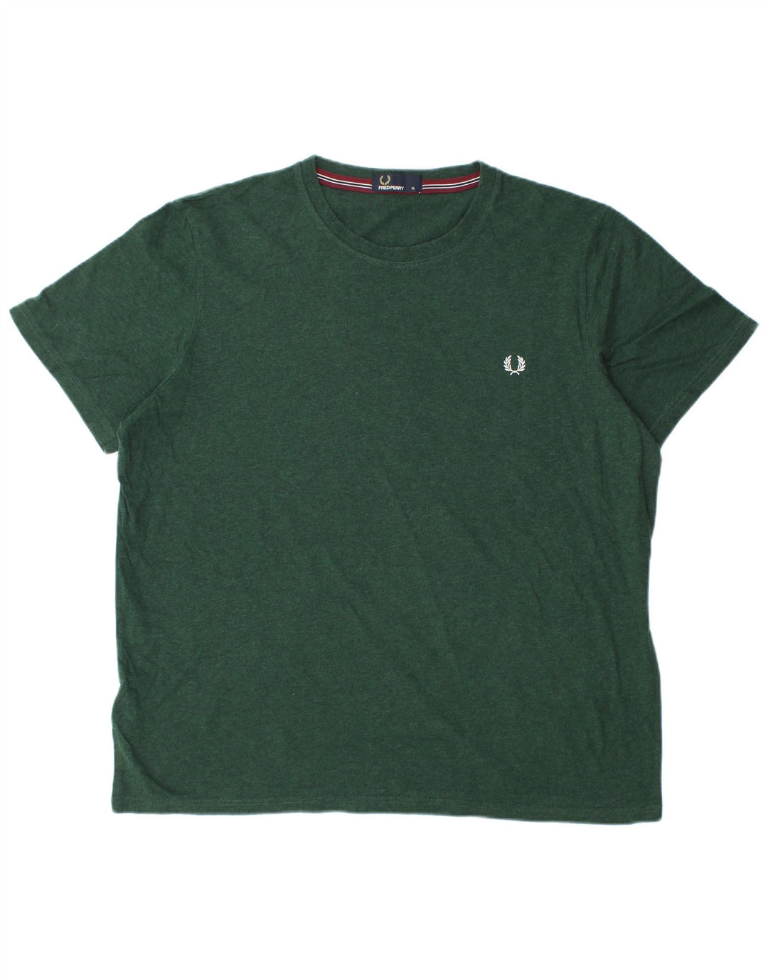Fred Perry T-Shirt Homme Top XL Vert Coton