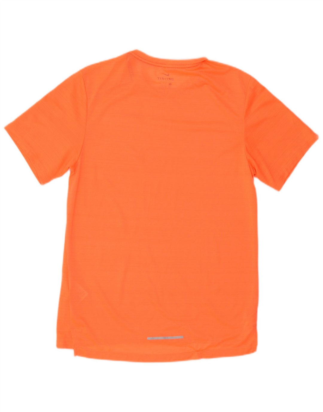 Nike Hommes Dri Fit T-Shirt Haut Petit Orange Polyester