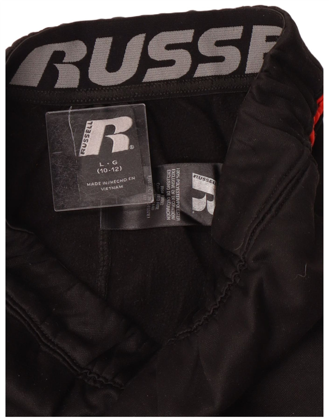 Russell Athletic Pantalon de survêtement pour garçon 10-11 ans Noir Taille L