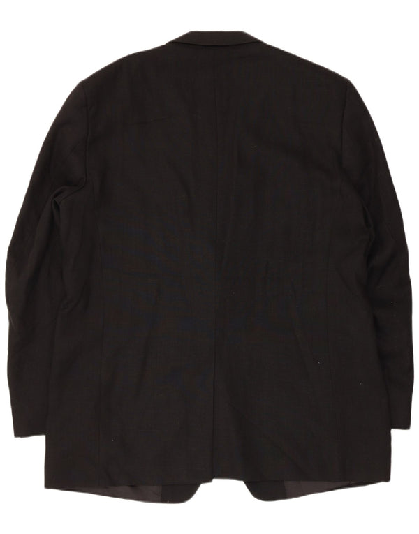 Marks & Spencer Veste blazer à 2 boutons pour homme UK 42 XL Lin noir