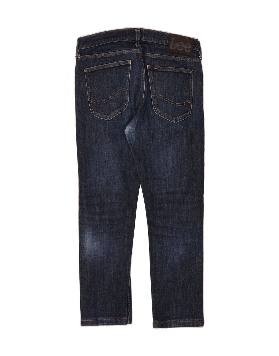 LEE Mens Luke Cropped Jeans W30 L25 Blue Cotton Vintage Lee and Second-Hand Lee from Messina Hembry 