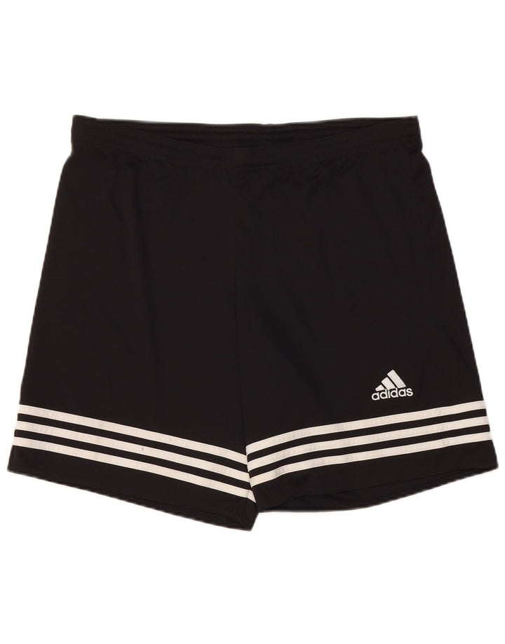 Adidas Short de sport Climalite Homme Noir Moyen Polyester