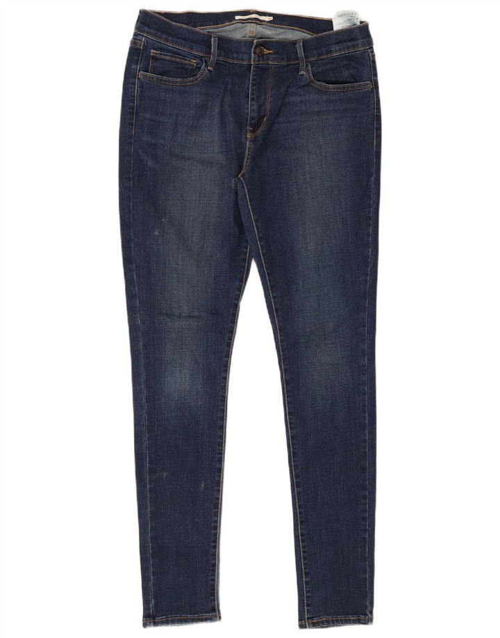 LEVI'S Jean 710 Super Skinny Femme W32 L30 Bleu Coton