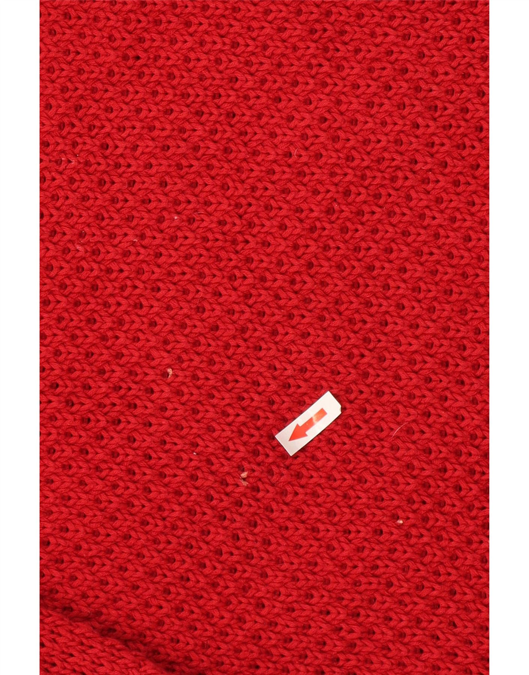 Marks & Spencer Pull surdimensionné à col bateau pour femme UK 10 Petit Rouge