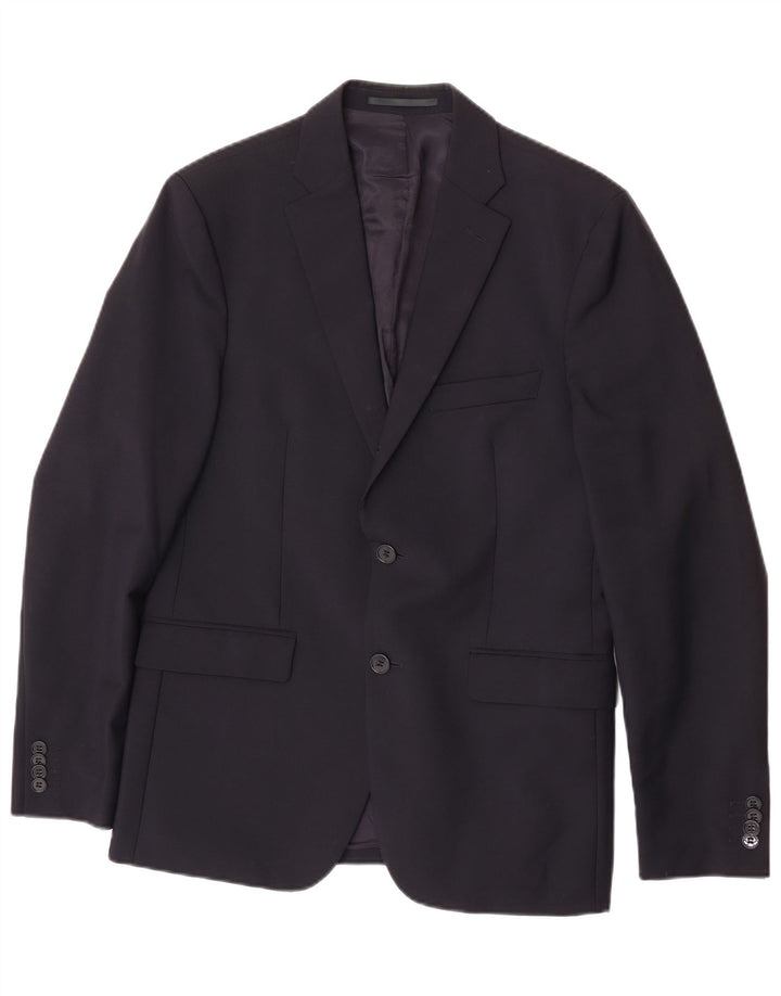 Acne Studios Veste blazer à 2 boutons pour homme IT 48 Bleu marine moyen classique