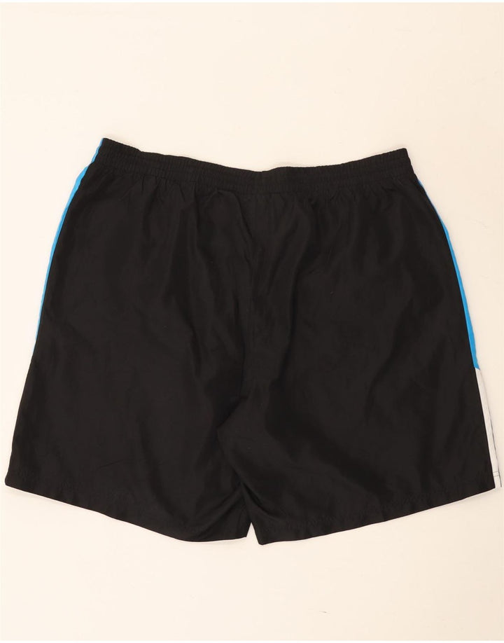 Adidas Short de sport pour homme 2XL Noir Colorblock Polyester