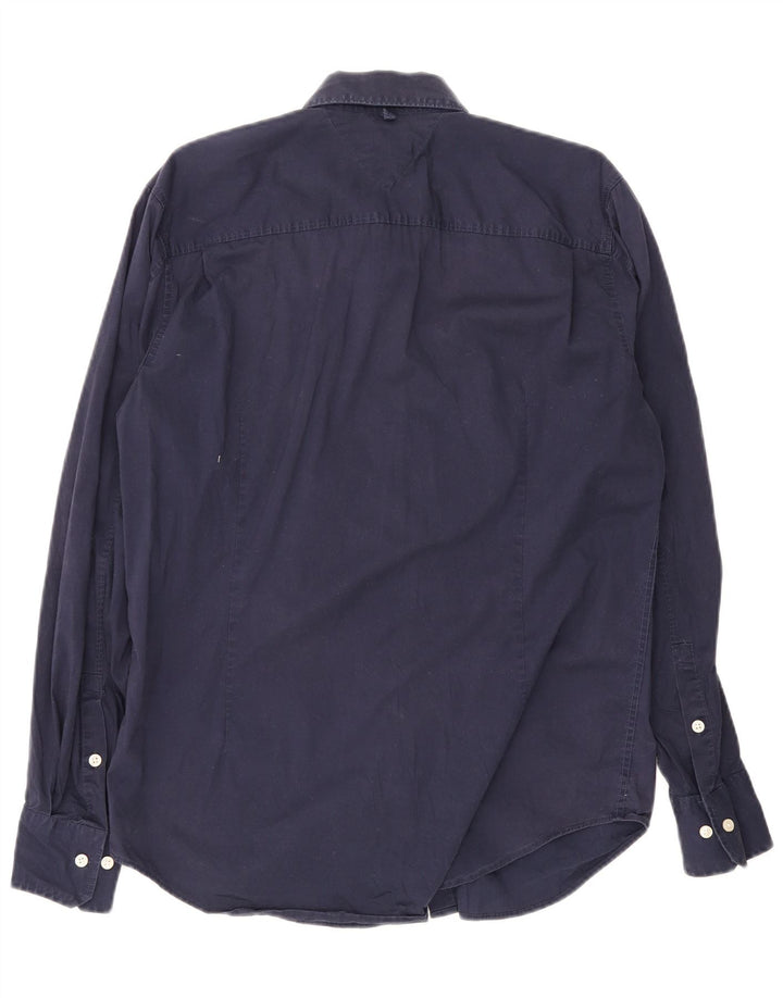 Tommy Hilfiger Chemise Homme XL Bleu Marine Coton