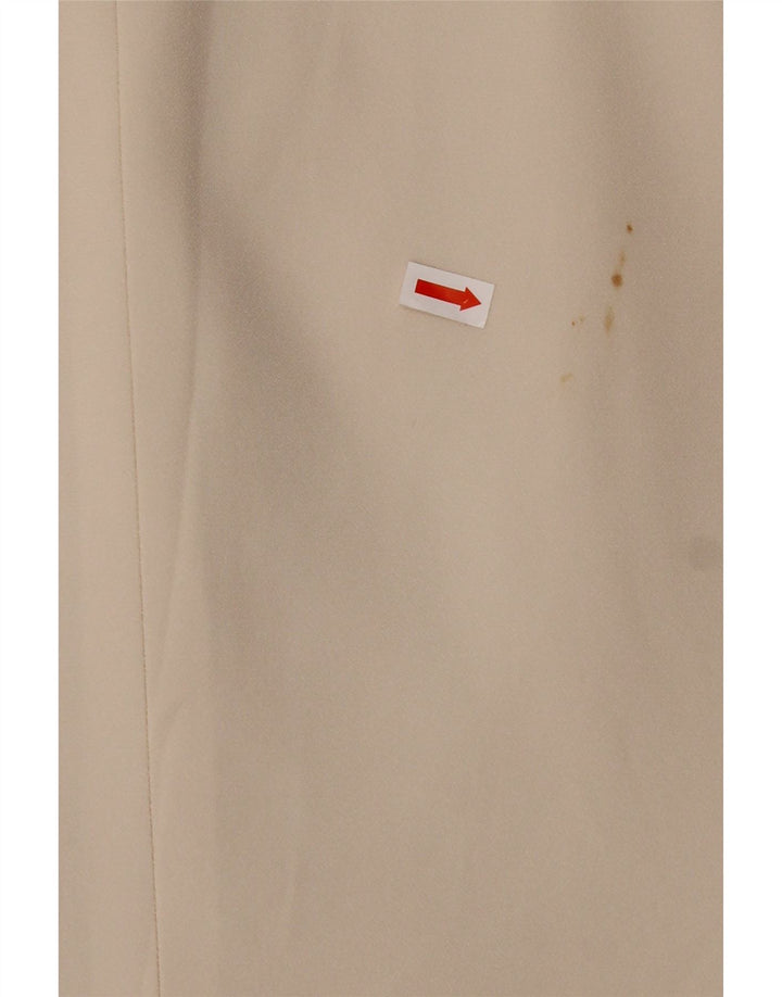 LUISA SPAGNOLI Veste Blazer 3 Boutons Femme IT 42 Acétate Beige Moyen