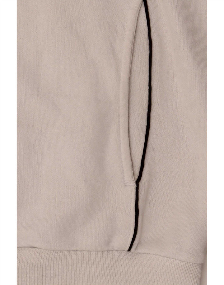 Champion Veste de Survêtement Homme Blanc Moyen Coton Colorblock