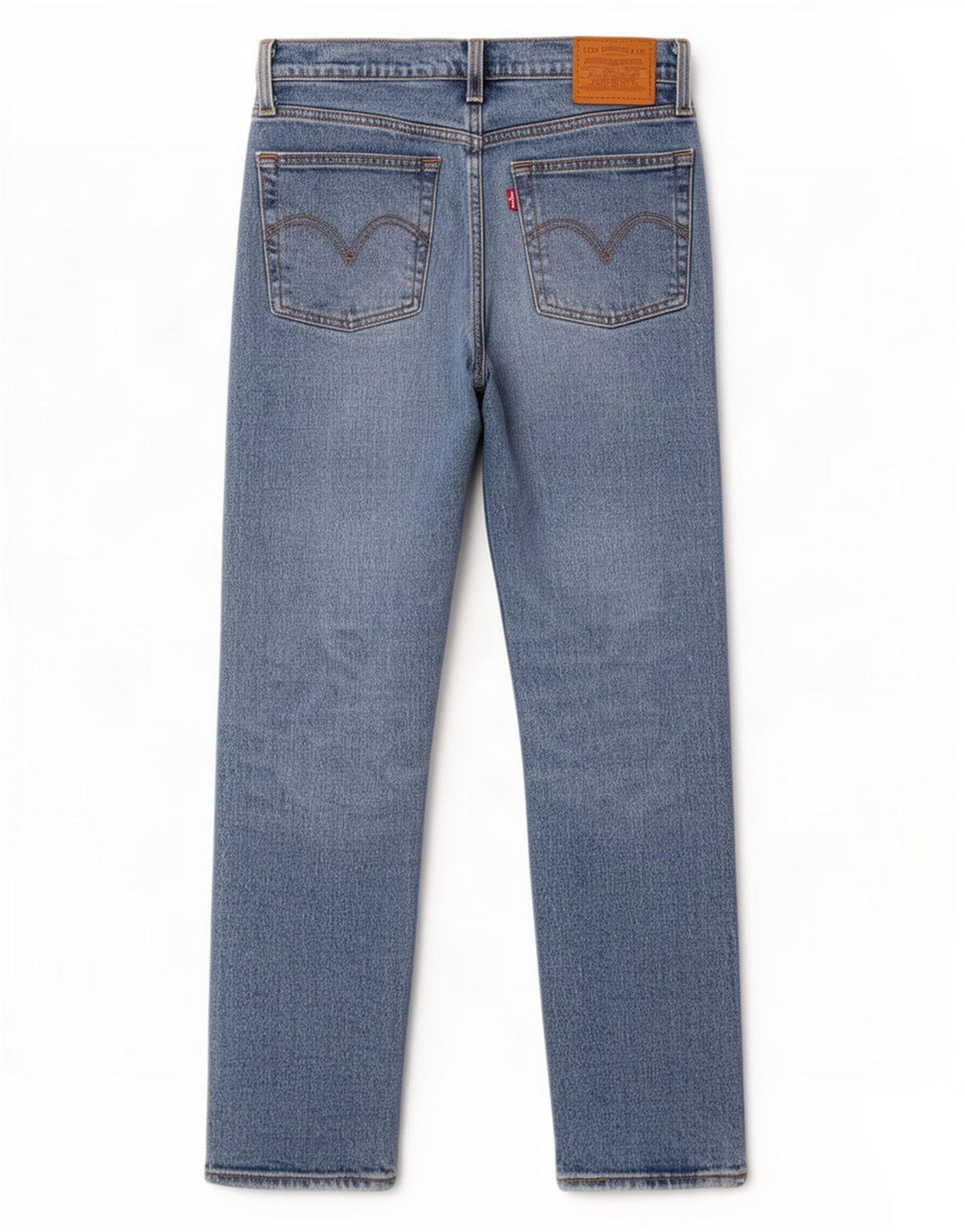 Levi's Jean Droit Wedgie Femme W25 L27 Bleu Coton