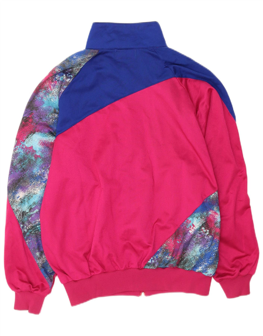 Asics Veste de survêtement pour homme IT 48 Polyester color block rose moyen