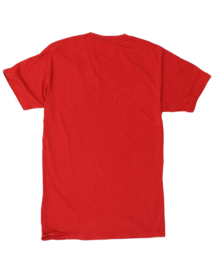 VANS T-shirt graphique coupe classique pour hommes, petit coton rouge