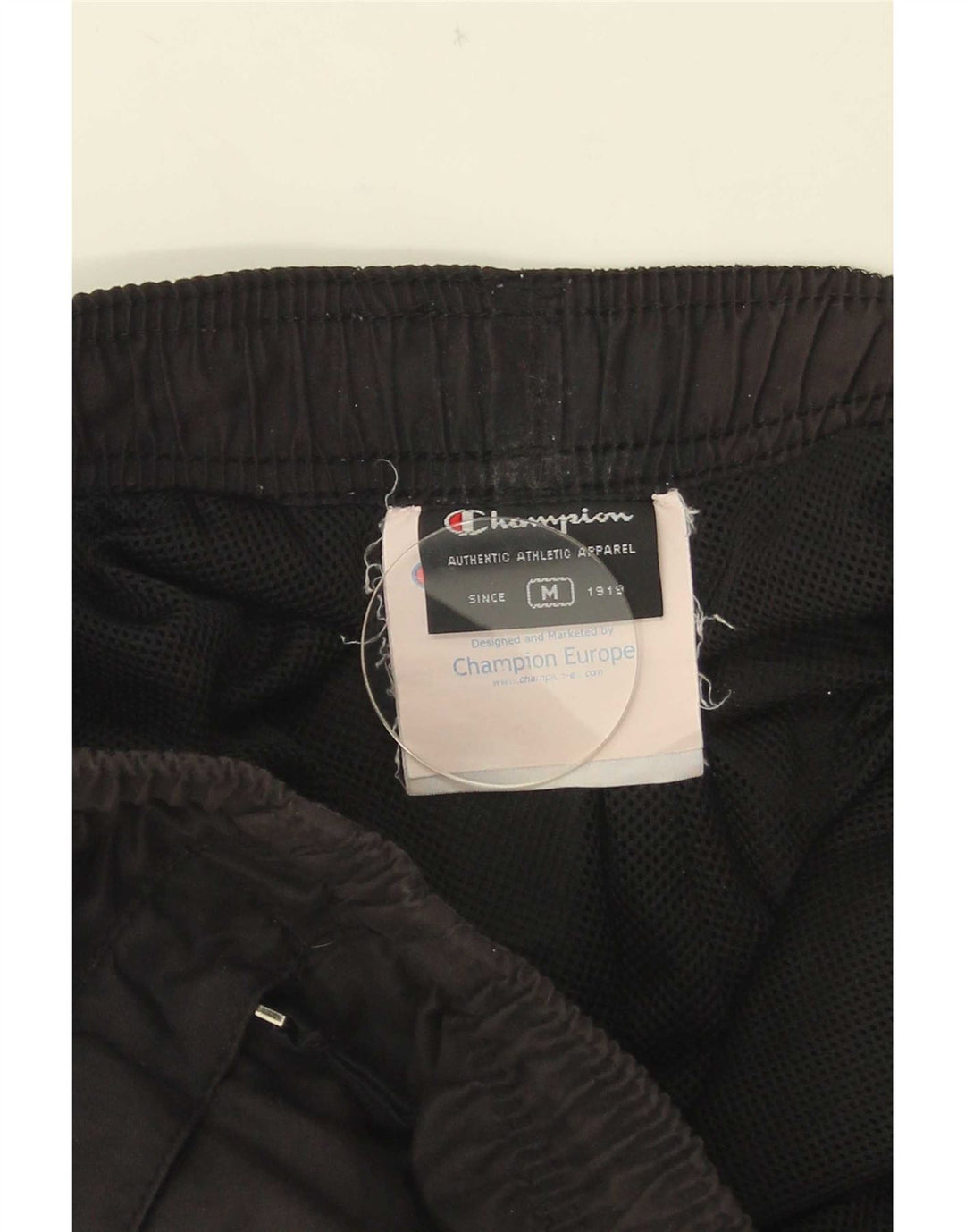 Champion Pantalon De Survêtement Homme Noir Moyen Polyester