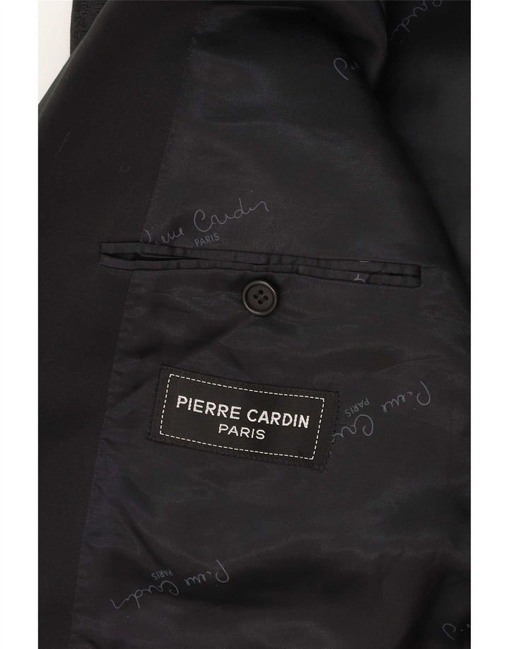 Pierre Cardin Veste Blazer Homme IT 50 Large Noir Géométrique Classique
