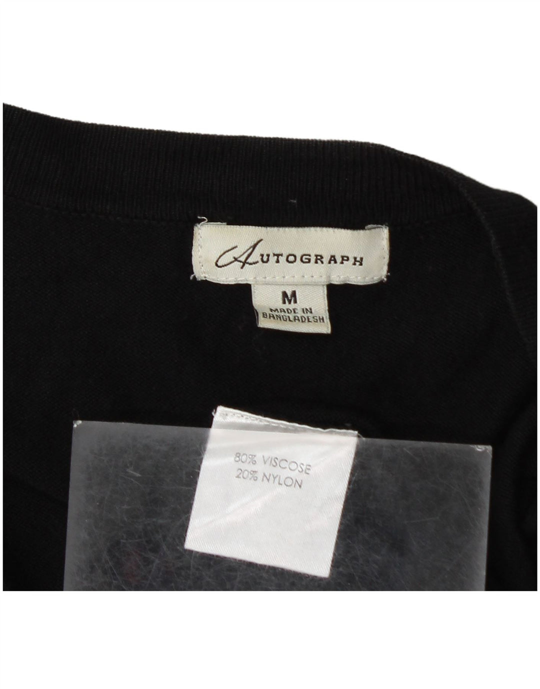 Marks & Spencer Pull cardigan long pour femme UK 14 Noir moyen