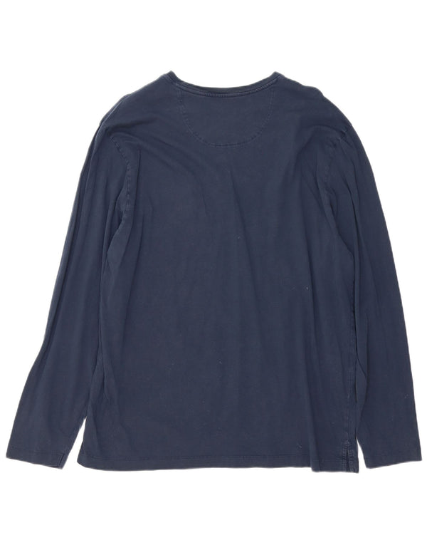 Tommy Bahama Haut à manches longues pour homme en coton bleu marine Taille L
