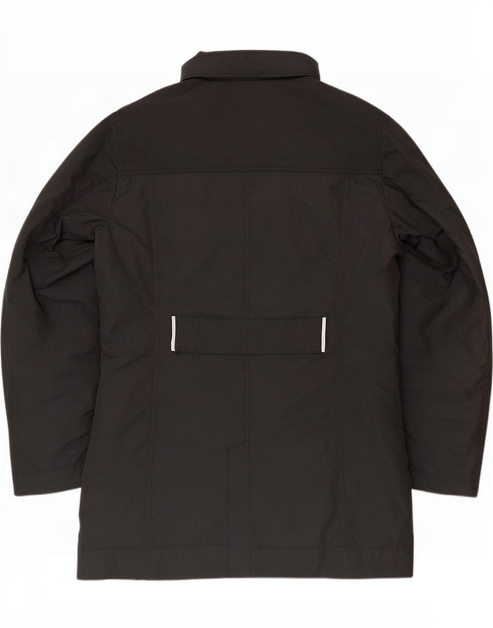 Zara Manteau rembourré pour homme UK 40 Large Noir