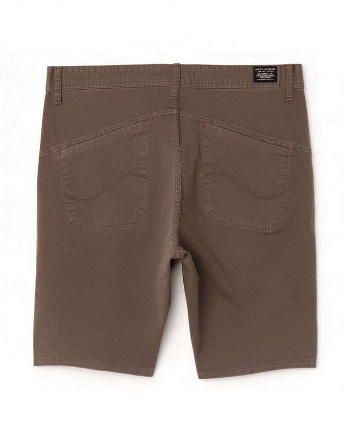 Jack & Jones Short Chino Homme Medium W33 Gris Coton