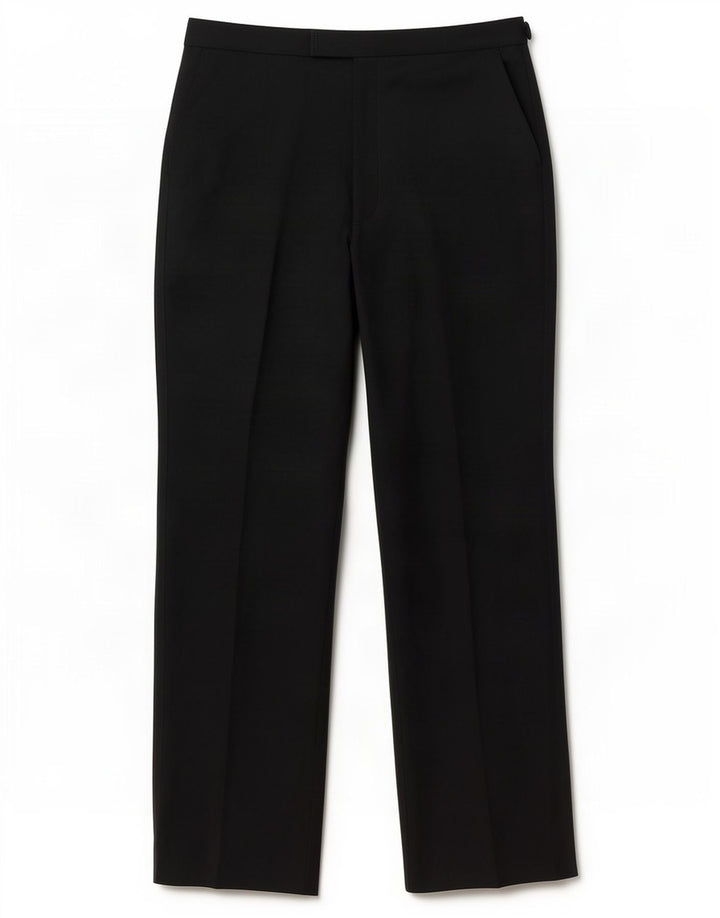 Marks & Spencer Pantalon de costume droit pour homme W34 L35 Noir Polyester