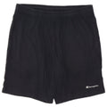 Champion Short de Sport Homme Grand Coton Noir