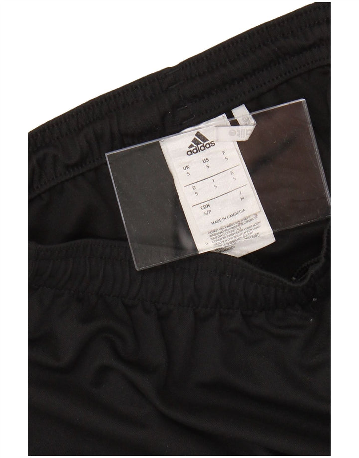ADIDAS Short de sport Climalite pour hommes, petit, noir, polyester