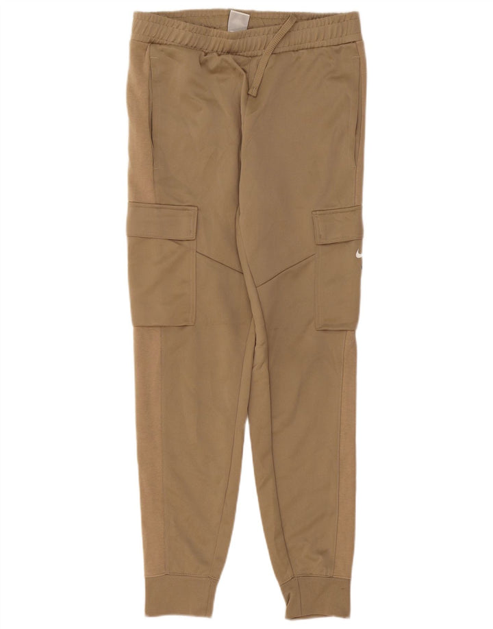 Nike Pantalon de survêtement cargo pour homme Taille S Beige Polyester
