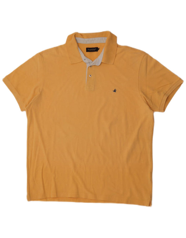 Brooksfield Polo Homme XL Jaune