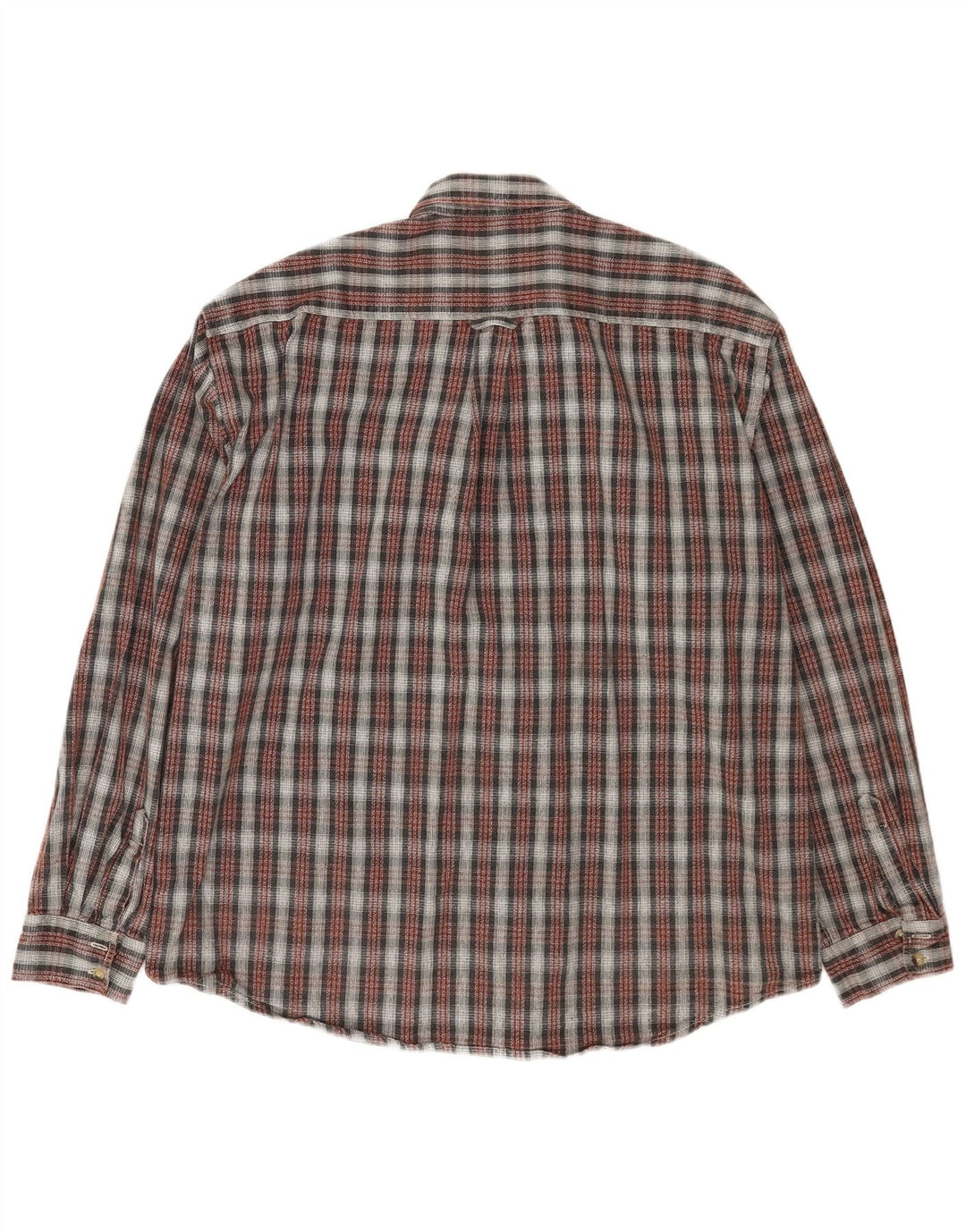 LEE Chemise en flanelle pour homme XL en coton à carreaux bordeaux