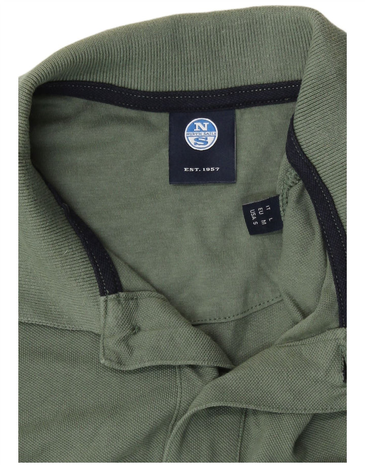 North Sails Polo Homme Vert Moyen Coton