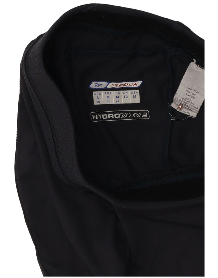 Reebok Pantalon de survêtement pour femme UK 12 Medium Navy Blue Nylon