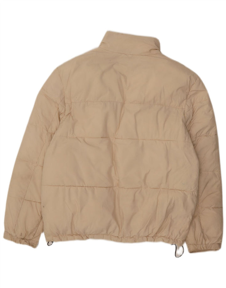 ZARA Veste matelassée homme UK 36 Small Beige Nylon