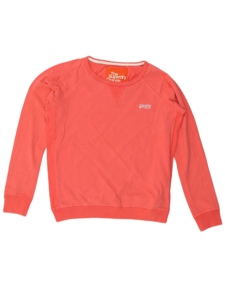 SUPERDRY Sweat-shirt pour femme UK 16 Large Rose