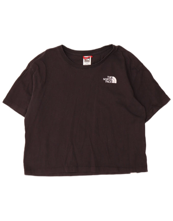 The North Face T-shirt pour femme UK 14 Medium Noir
