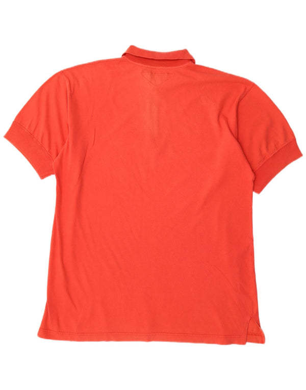 Kappa Polo Homme Orange Moyen